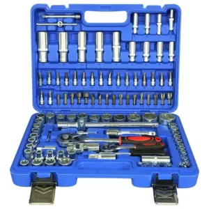 Kit de Herramientas Combinadas Alpina 108 Piezas en Caja de Transporte